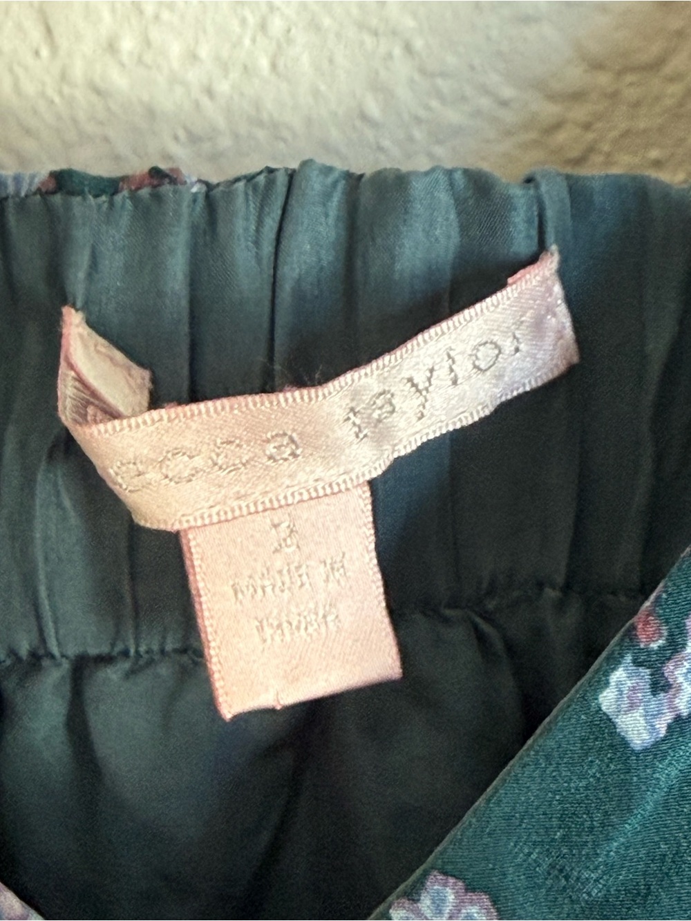 Rebecca Taylor 100% Silk Babydoll Midi Dress Boho Chic Y2K Feminine Romantic - Picture 6 of 8
